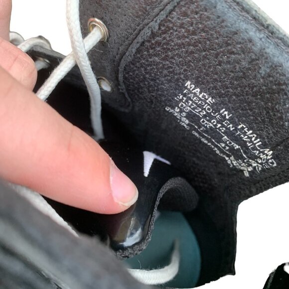 VINTAGE 2005 Nike Zoom Blazer Patent Black Size 9.5 - Picture 6 of 8